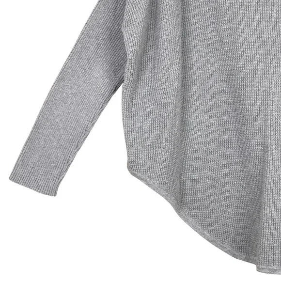 Planet by Lauren G Sweater One Size Loose Cowl Neck Knit Pullover Quiet Luxury - Picture 9 of 11